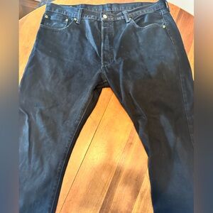 Men’s Levi’s Black 501 Jeans 38x29